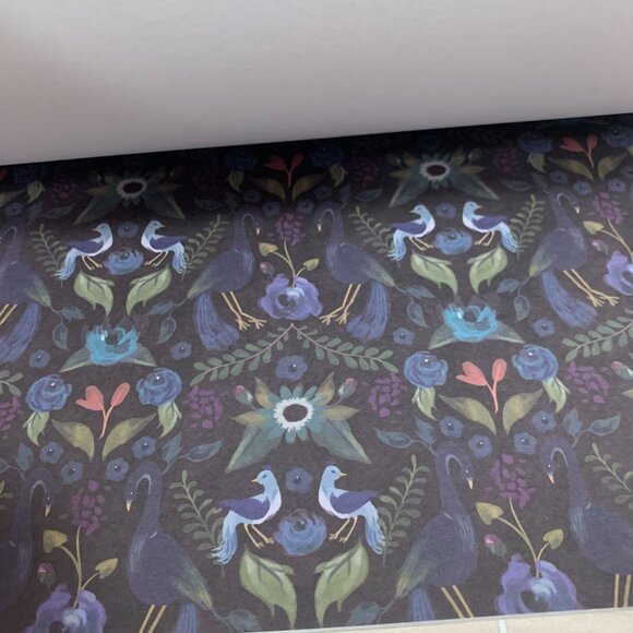 Craft Smith "Dark Floral" 12x12 Paperpad 48 Sheets Cardstock - Picture 9 of 14